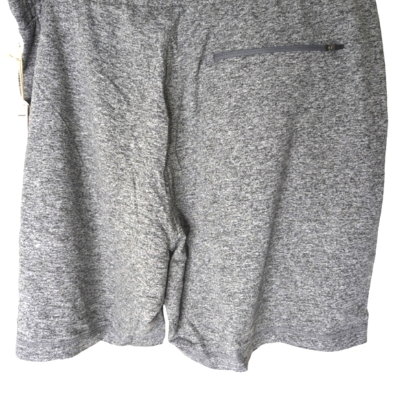 NEW..Vuori Pronto Heather Grey Men Drawstring Summer Activewear Shorts. Size XXL - Picture 6 of 11